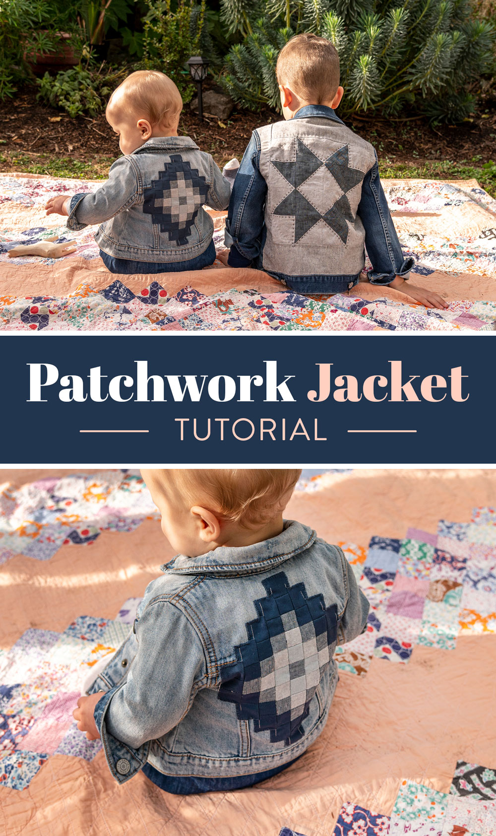 Patchwork Jacket Tutorial Upcycle a Denim Jacket with Style Suzy Quilts