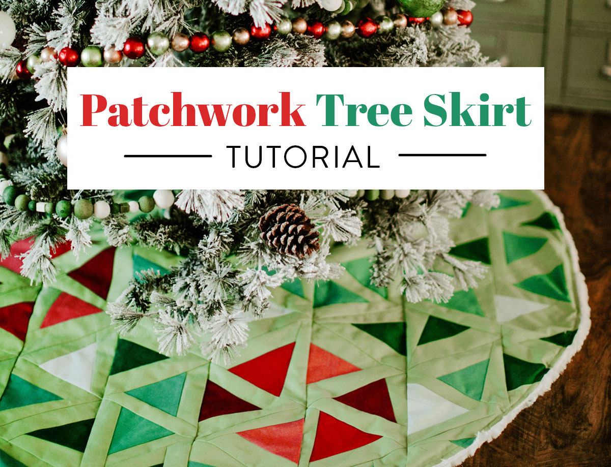 DIY Patchwork Tree Skirt Tutorial Suzy Quilts