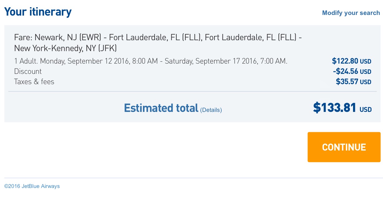 JetBlue 2 Day SalePromo Code SuzzsTravels