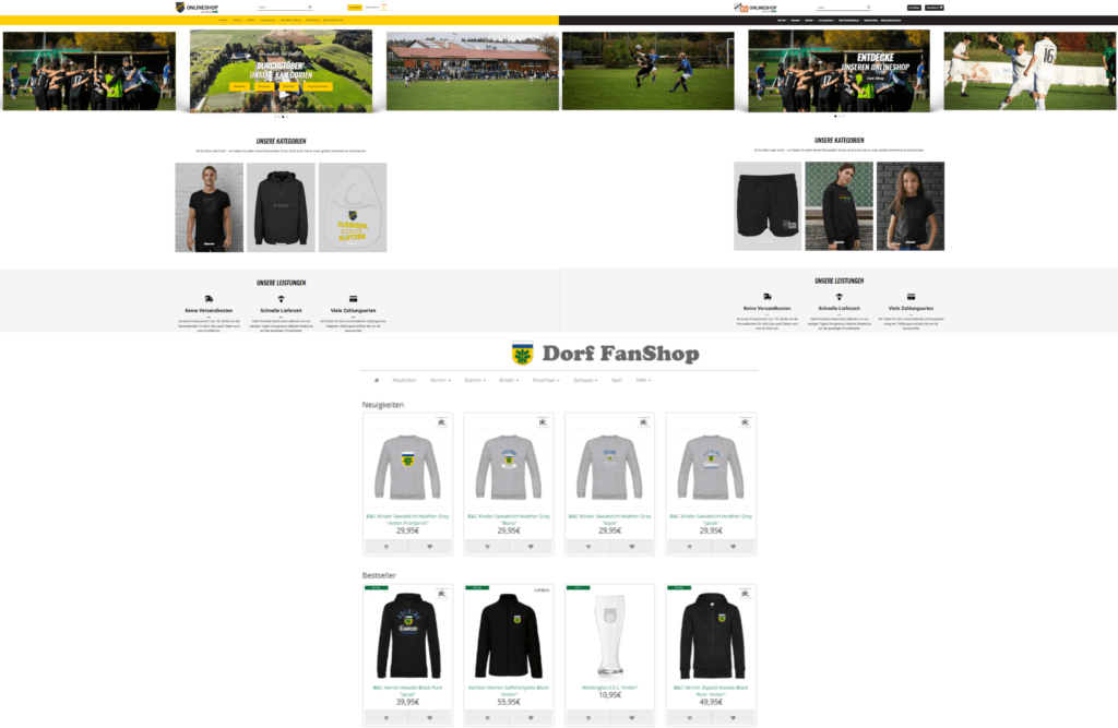 Unsere neuen Fan Shops sind da SV Söcking 1943 e.V.