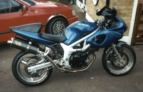2000 Suzuki Sv650 Rear Seat Cowl Velcromag