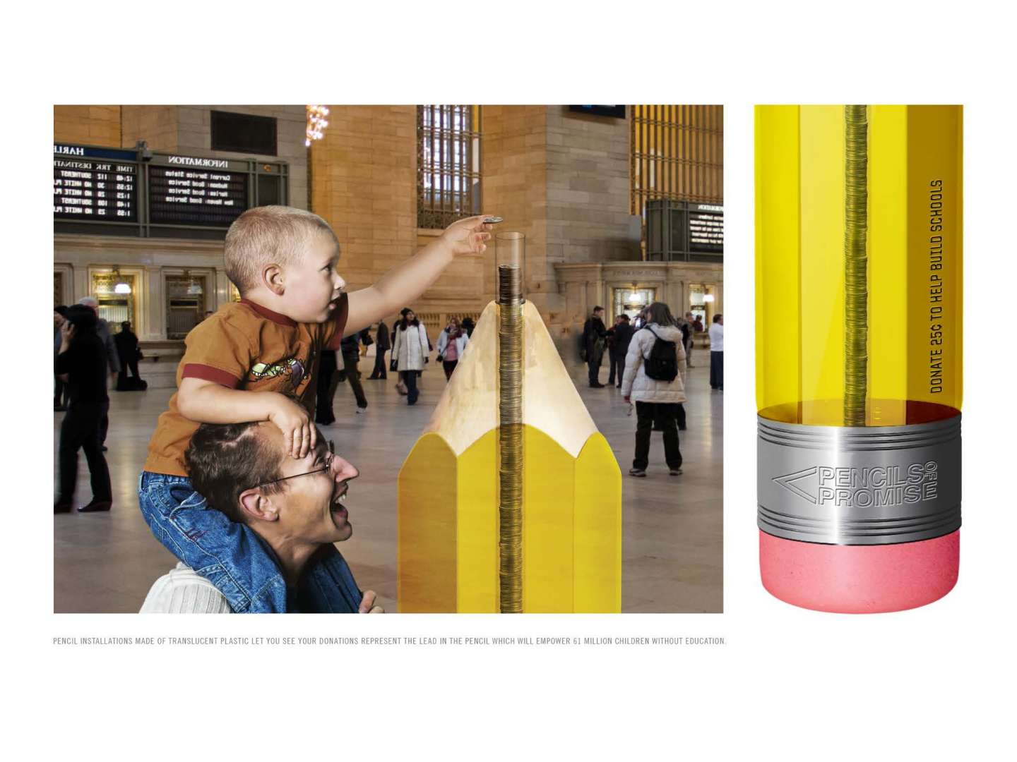 Pencils of Promise Donation Bank by Holly Trotta SVA Design