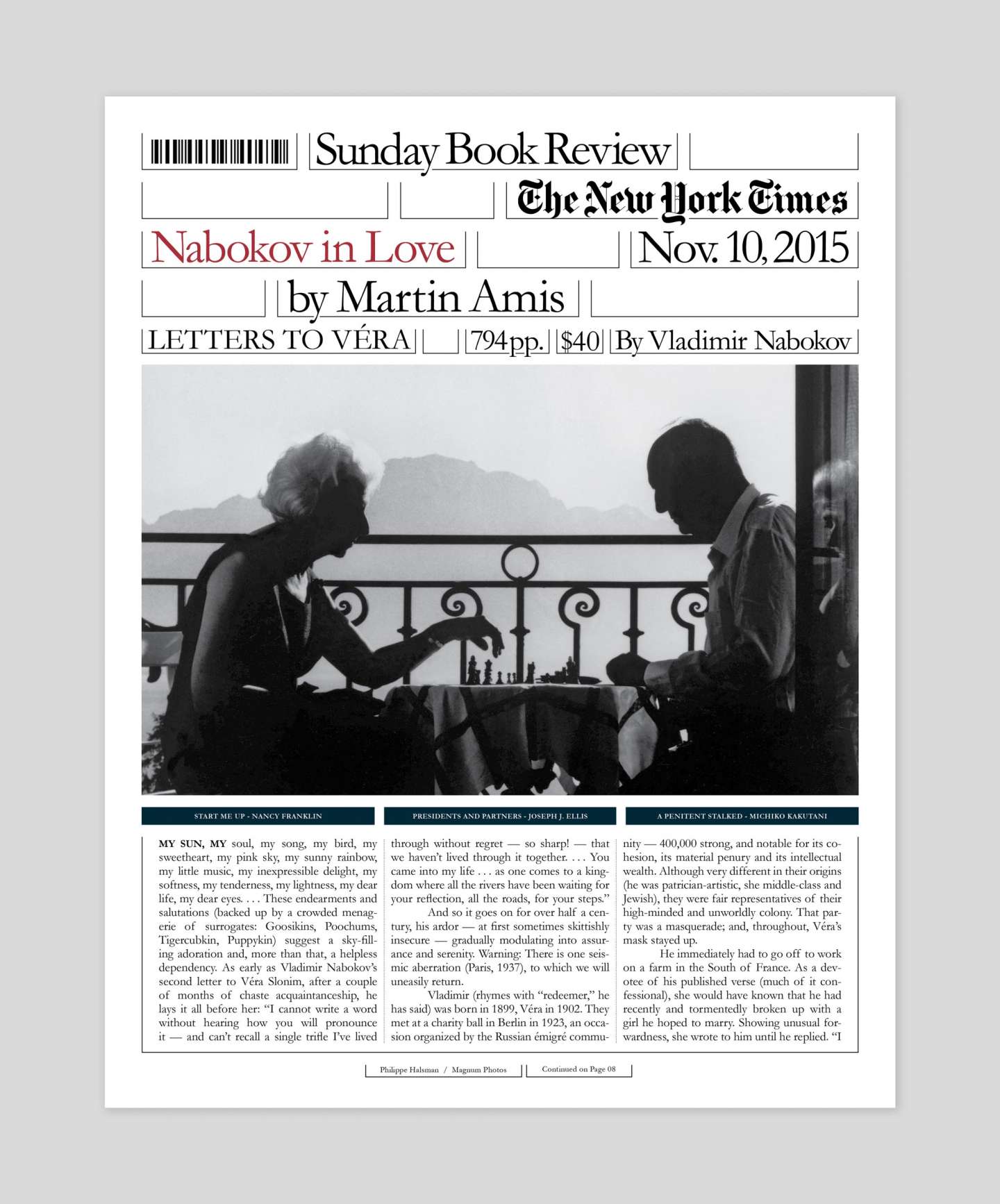NY TIMES SUNDAY BOOK REVIEW by Audrey JungWon Choe SVA Design