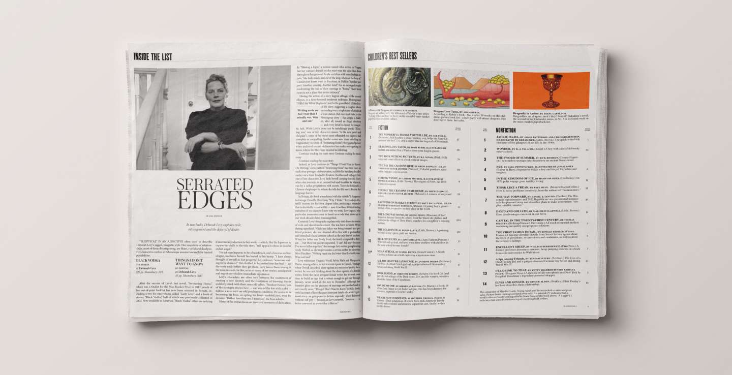 New York Times Book Review by Carly Boyajian SVA Design