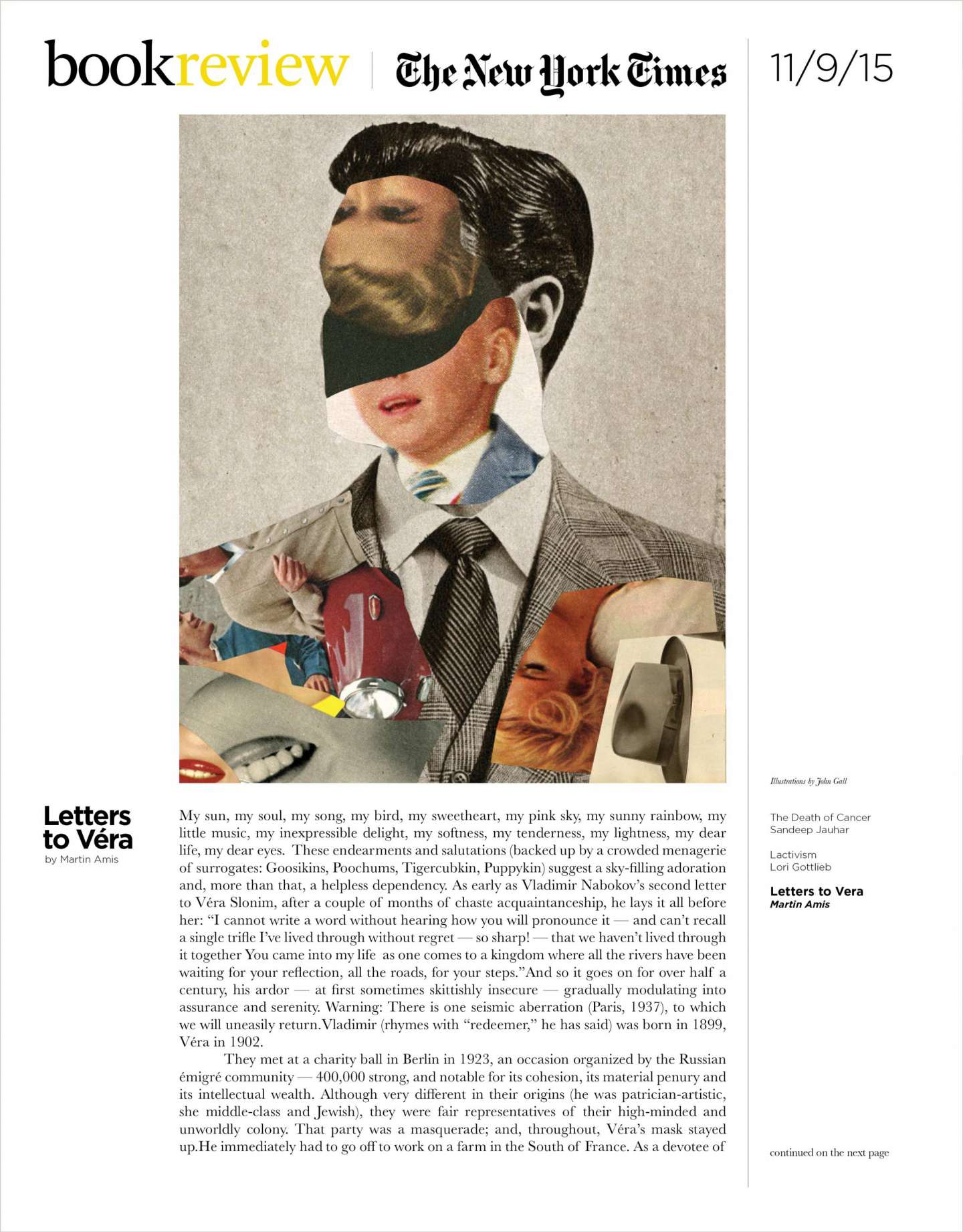 New York Times Book Review by Digno Melo SVA Design