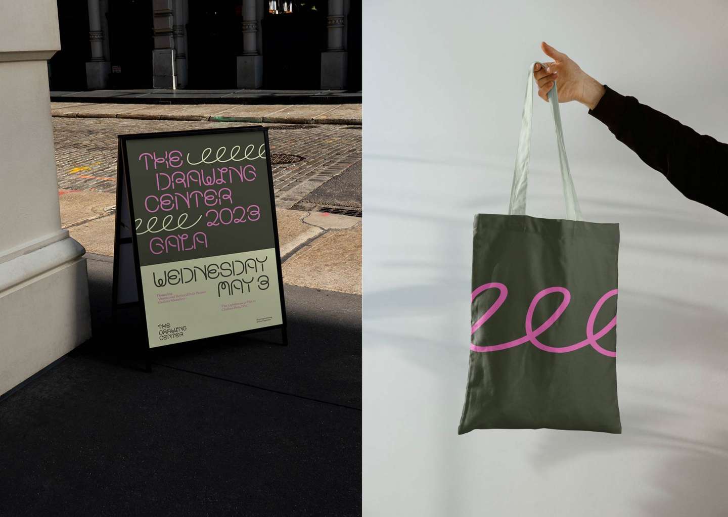 The Drawing Center Rebrand by Biheng Sun SVA Design