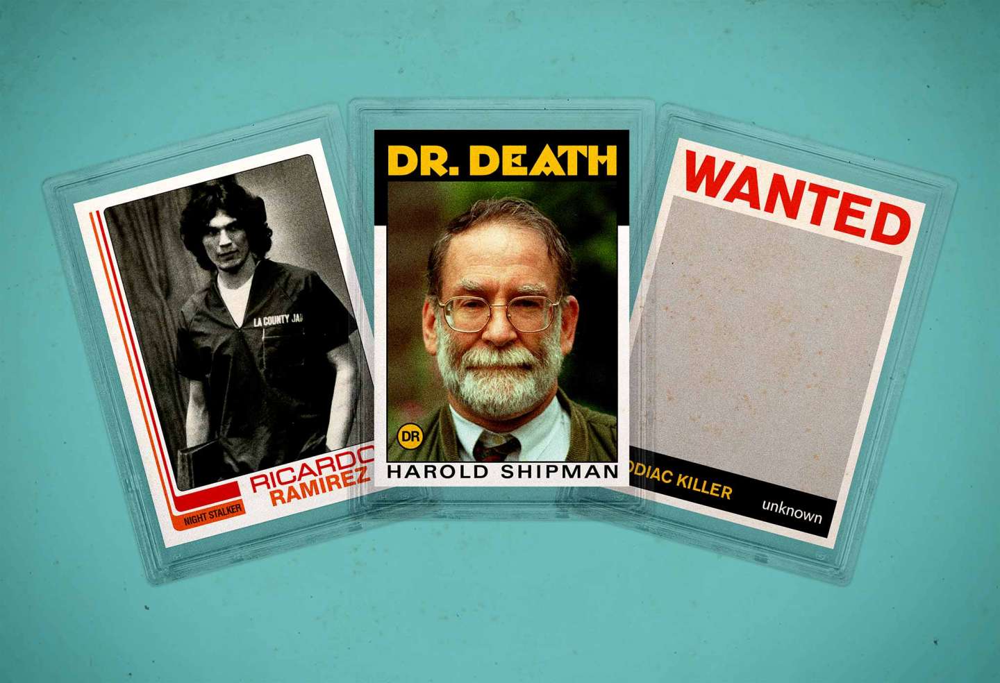 ALLSTAR SERIAL KILLERS TRADING CARDS by Linnea Taylor SVA Design