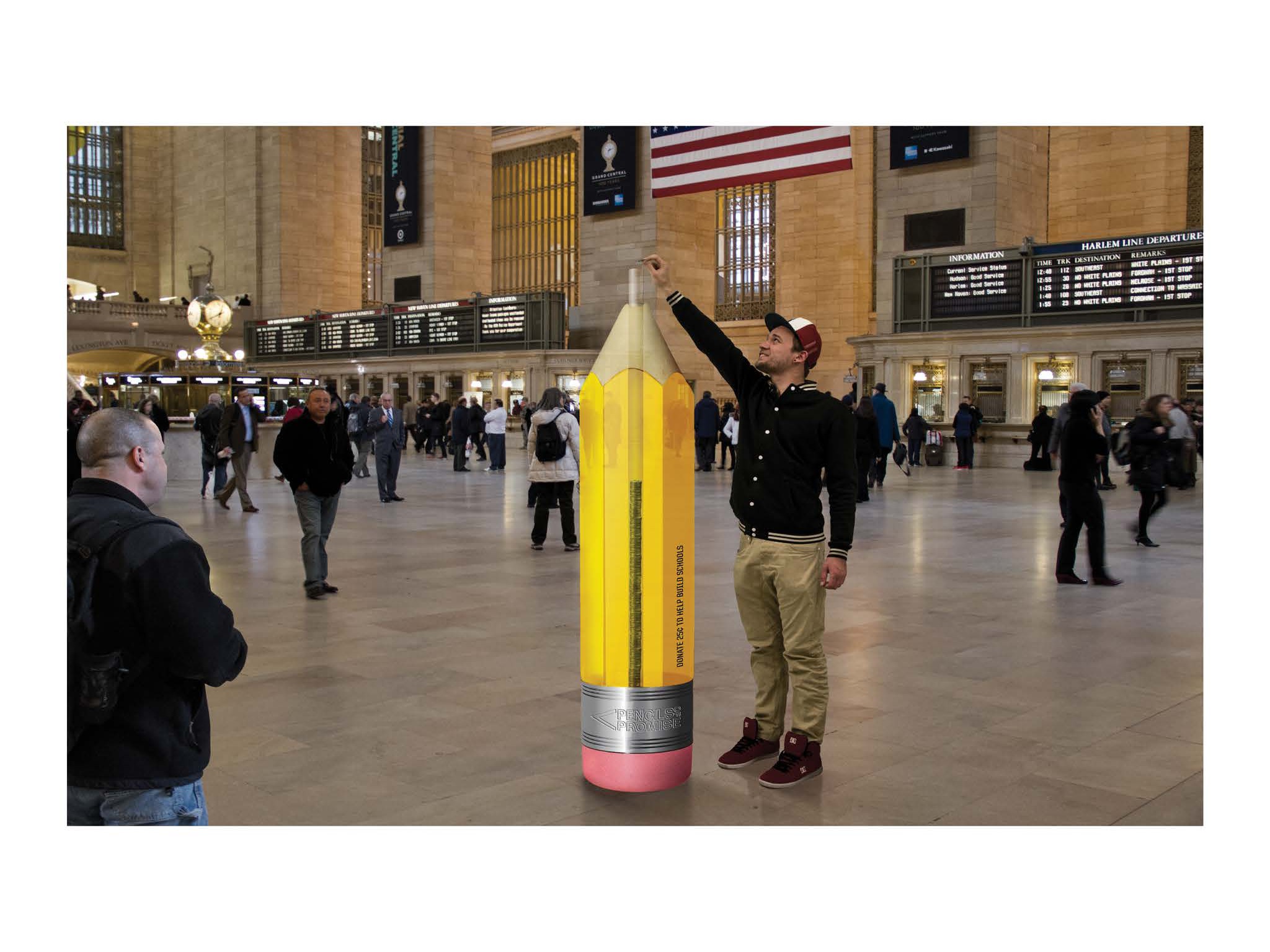 Pencils of Promise Donation Bank by Holly Trotta SVA Design