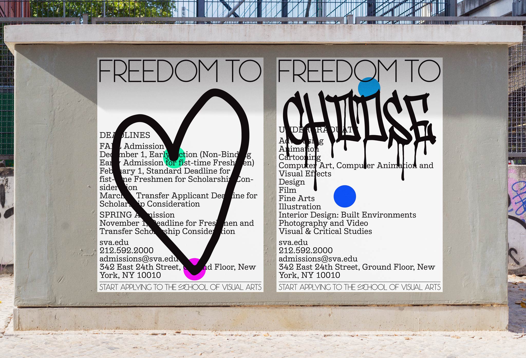 Rebranding the School of Visual Arts by Xueming Zhang SVA Design