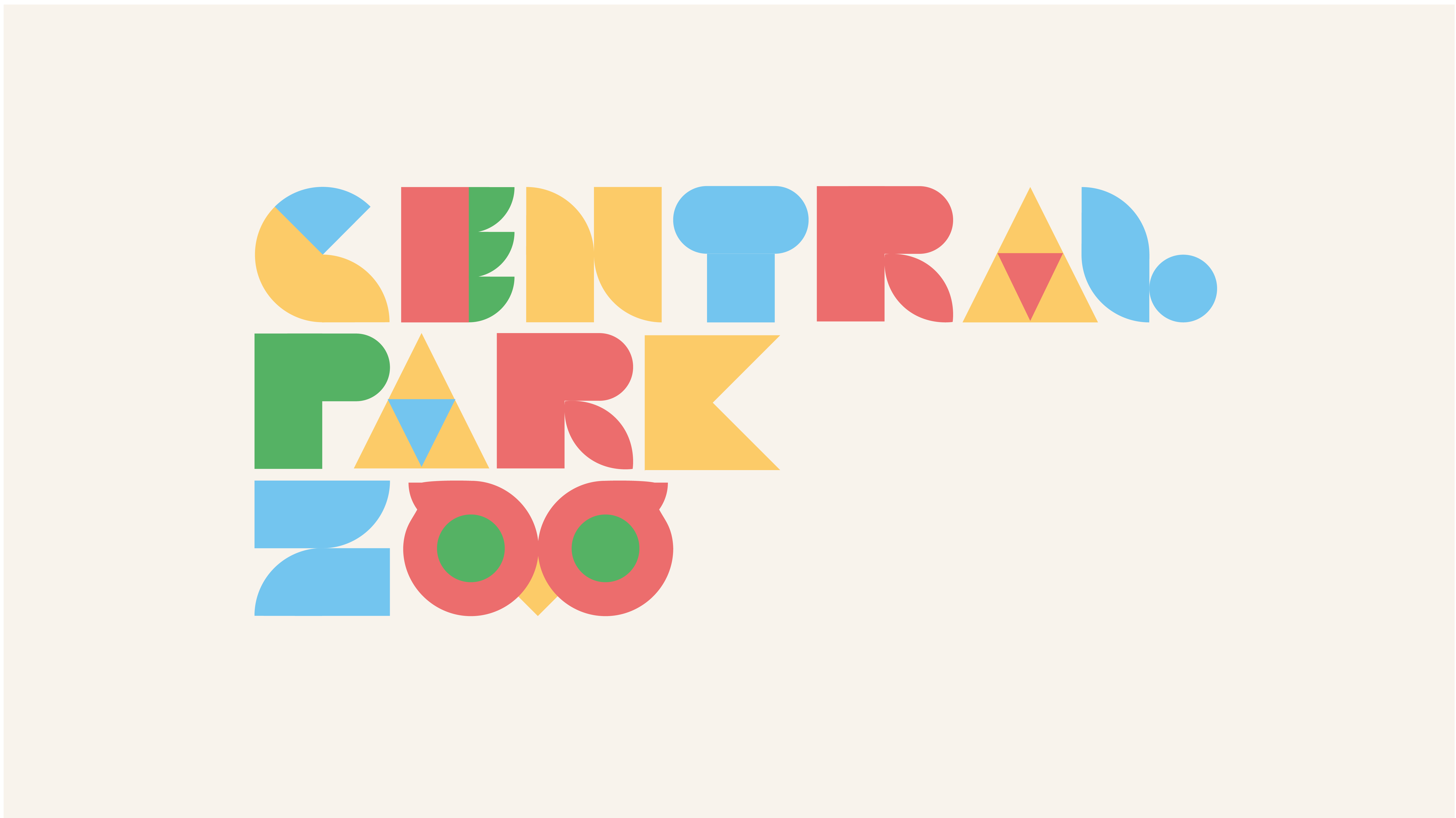 Rebranding Central Park Zoo by Wanting Wei SVA Design