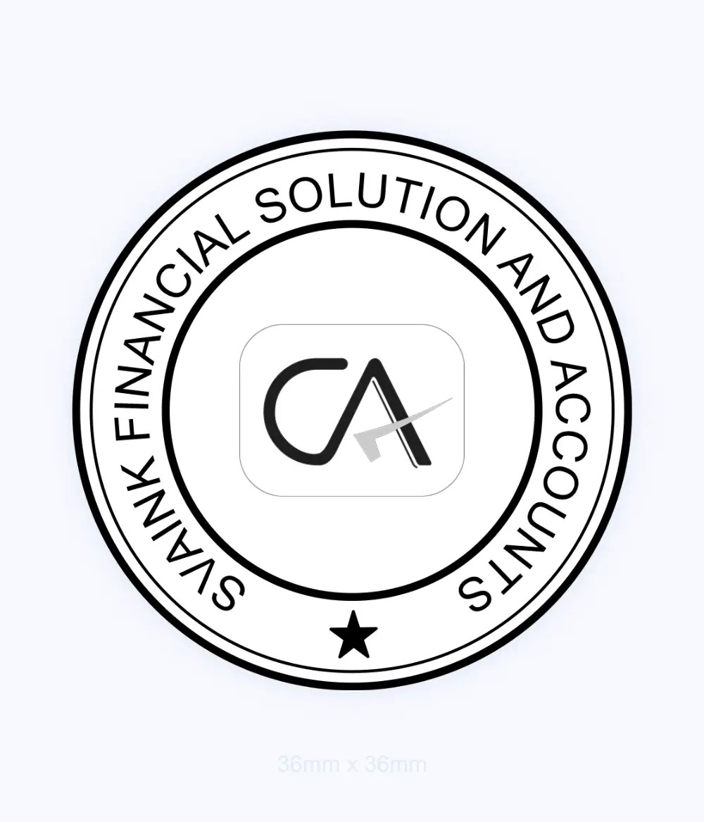 Best Chartered Accountant Stamp In India Pre Inked Rubber Seal