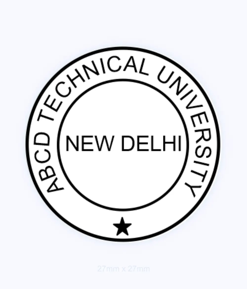 Round Stamps pre inked design your stamp online SVAINK