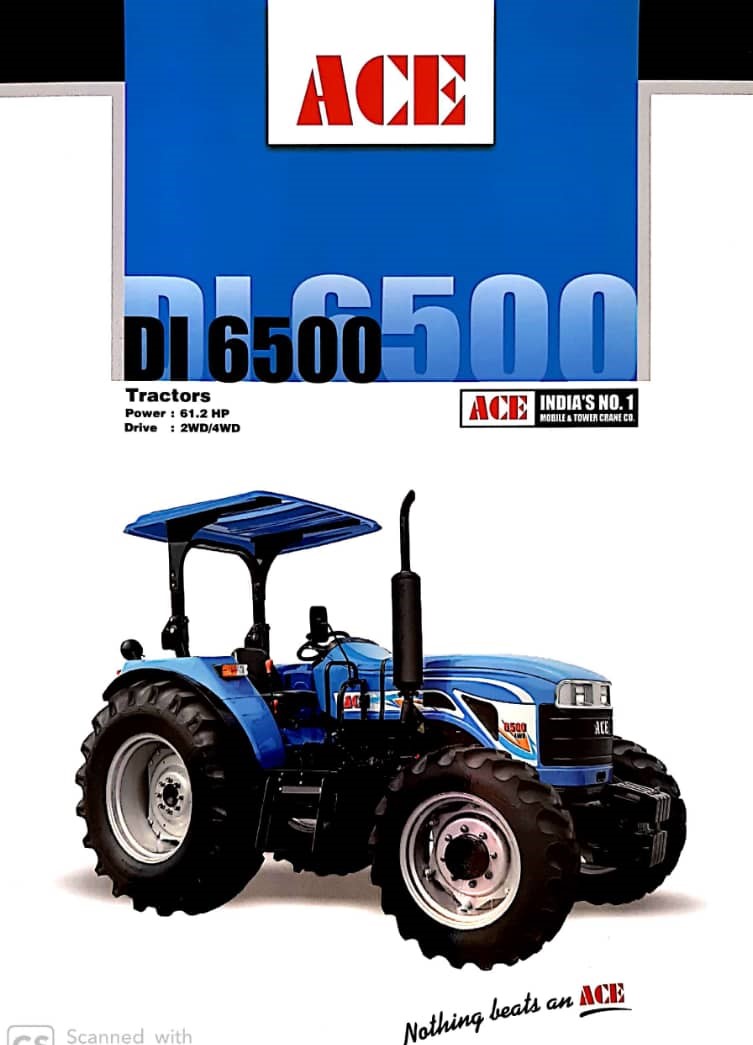 ACE TRACTORS DI6500 (2WD/4WD) Svani Group