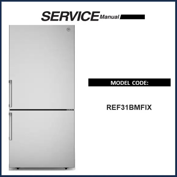 Bertazzoni REF31BMFIX Service Manual Download Now