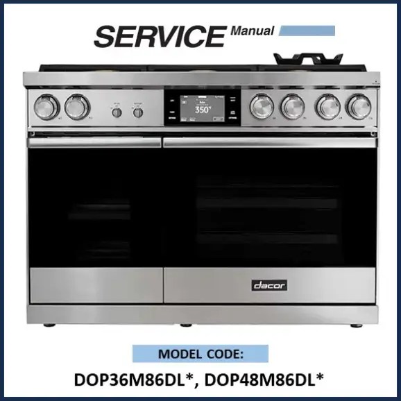 Dacor DOP48M86DLM Service Manual Download Now