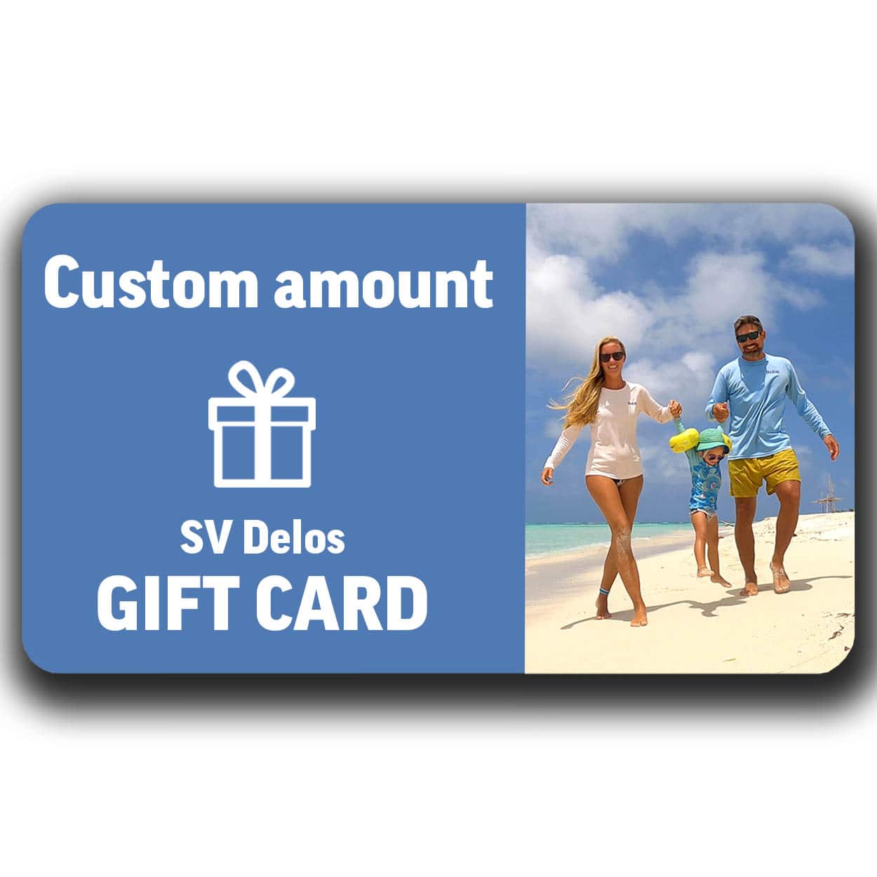 Custom Amount Digital Gift Card SV Delos