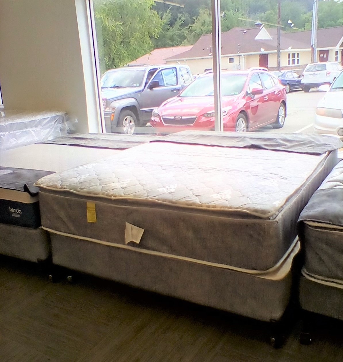 Pillow Top Memory Foam Mattress QUEEN SET Society of St Vincent de