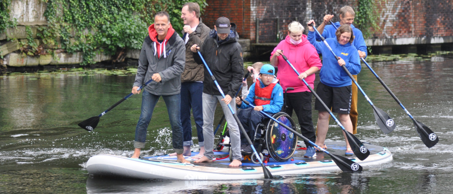SV Eidelstedt Hamburg Erstes inklusives StandUpPaddling Board