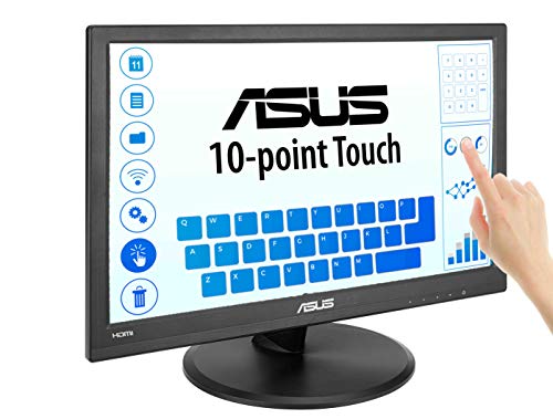 Asus VT168H 39,6 cm (15,6 Zoll) MultiTouch Monitor (VGA, HDMI, 10ms R