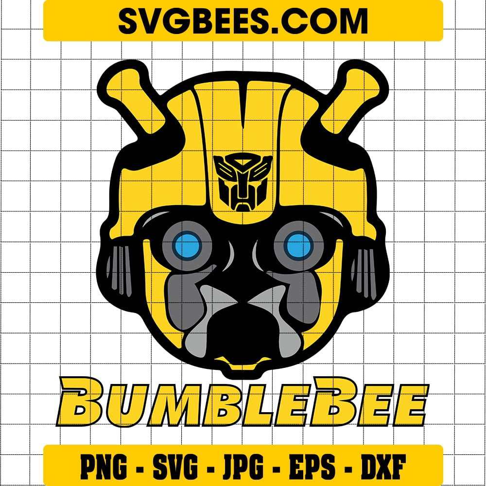 DC Transformer Bumblebee SVG, Mockup and PNG SVGbees