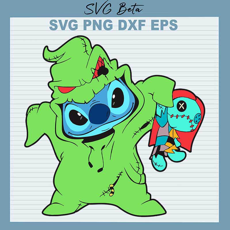Stitch Oogie Boogie Svg