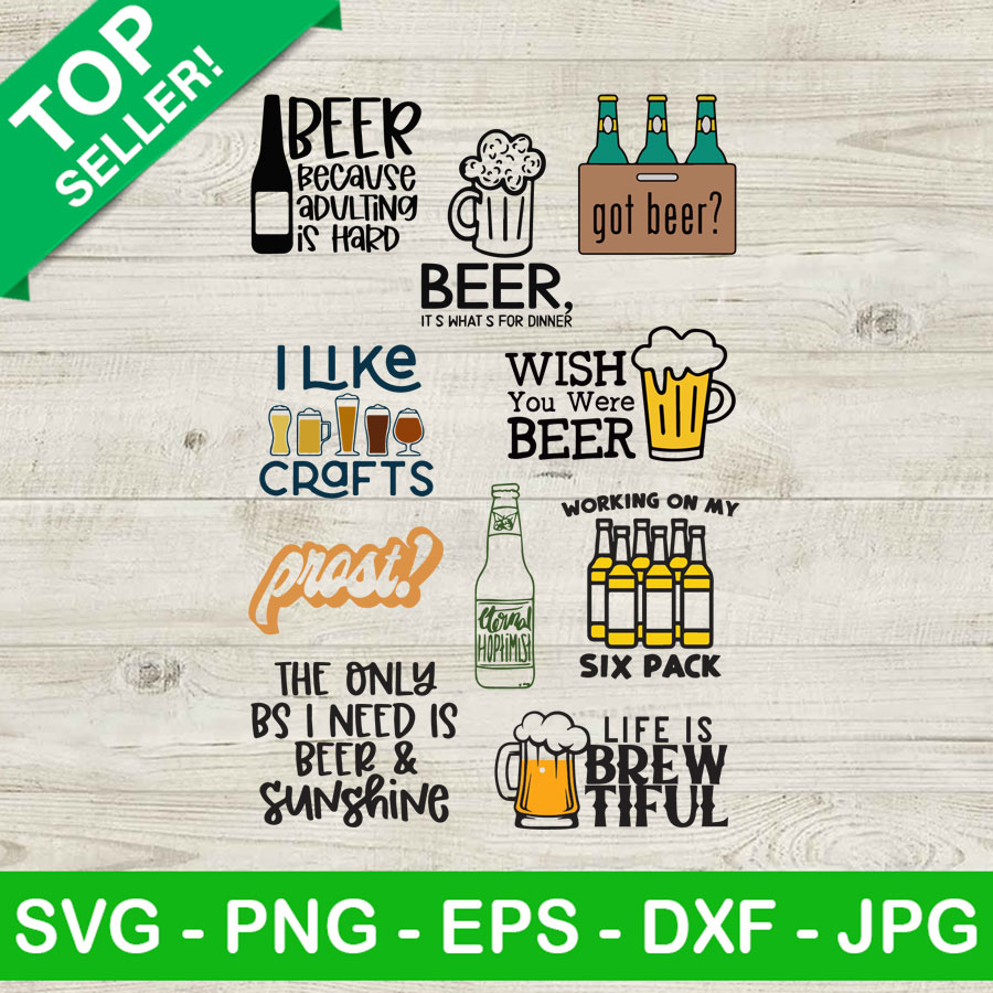 Drink beer quotes SVG, Wish you were beer SVG, Funny beer quotes SVG