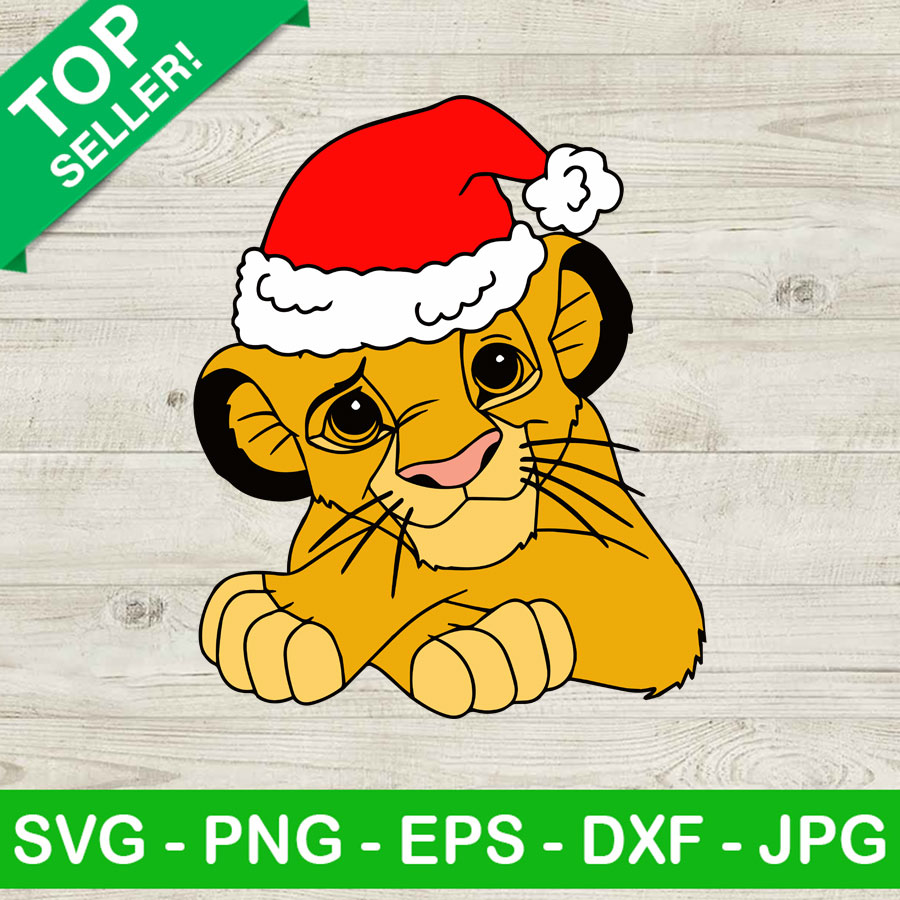 Lion king Simba christmas SVG Archives High Quality SVG