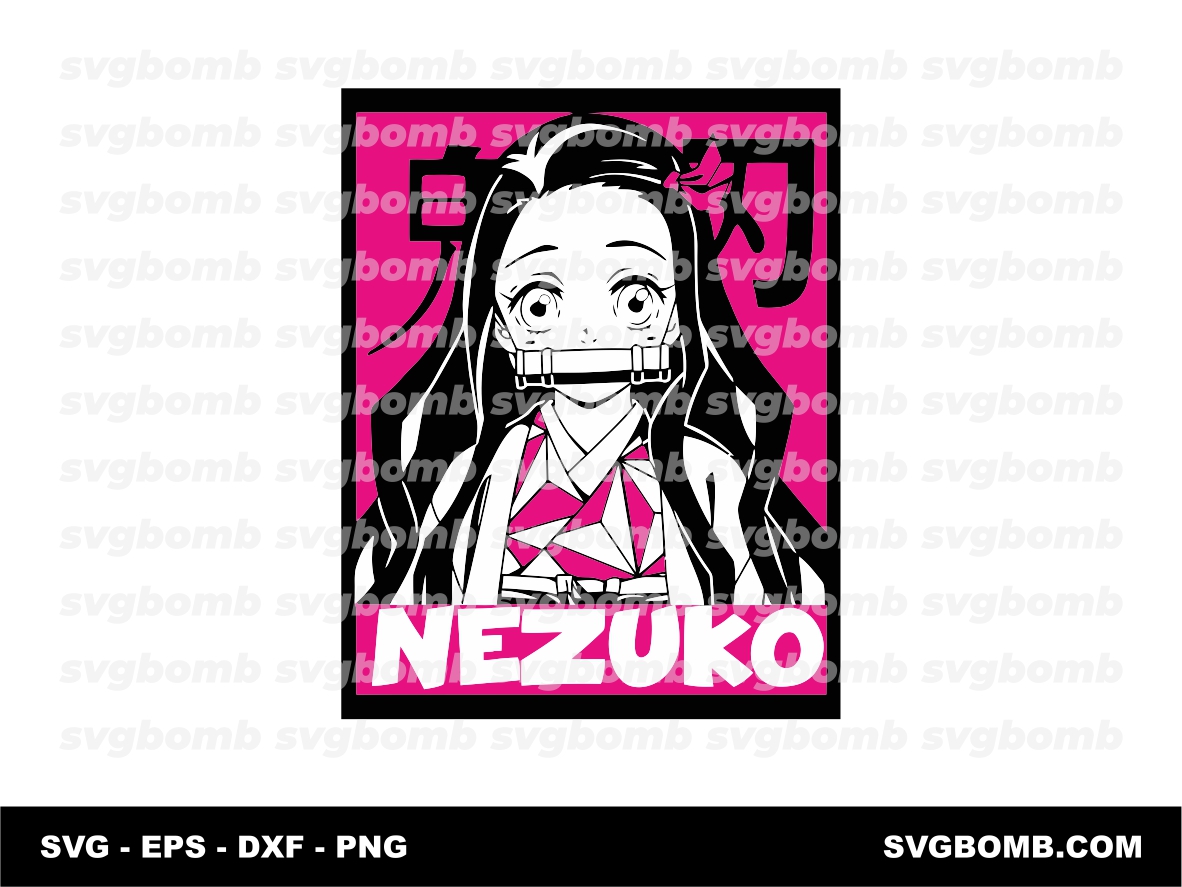 Nezuko Svg Vector Image Images and Photos finder