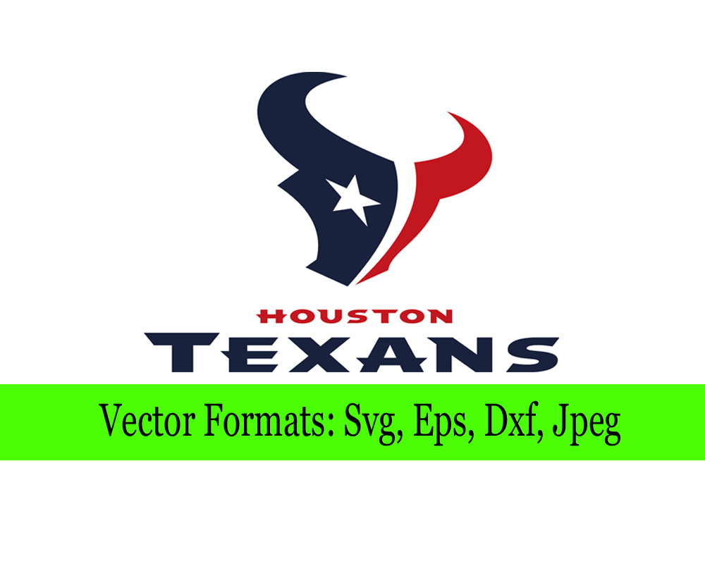 Houston Texans SVG File Vector Design in, Svg, Eps, Dxf, and Jpeg