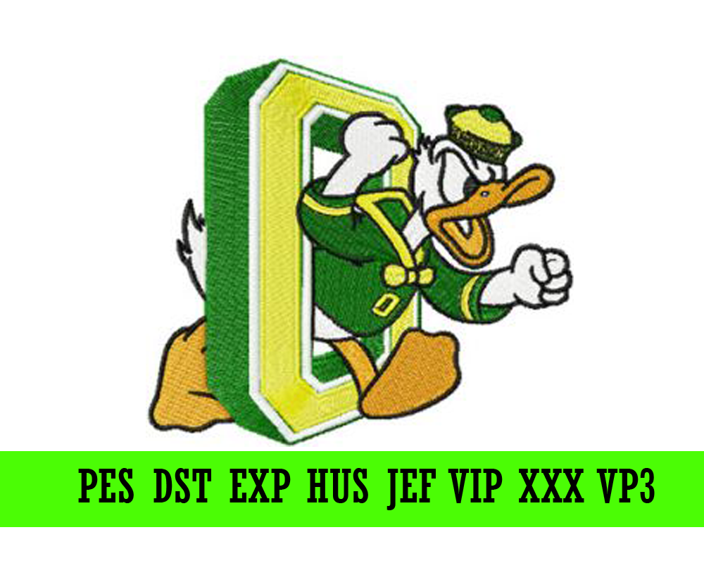 Donald Duck Oregon Logo