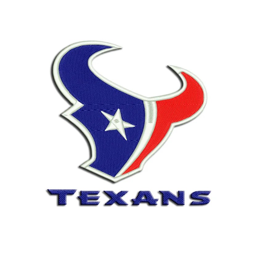 Houston Texans Embroidery design and Applique design files