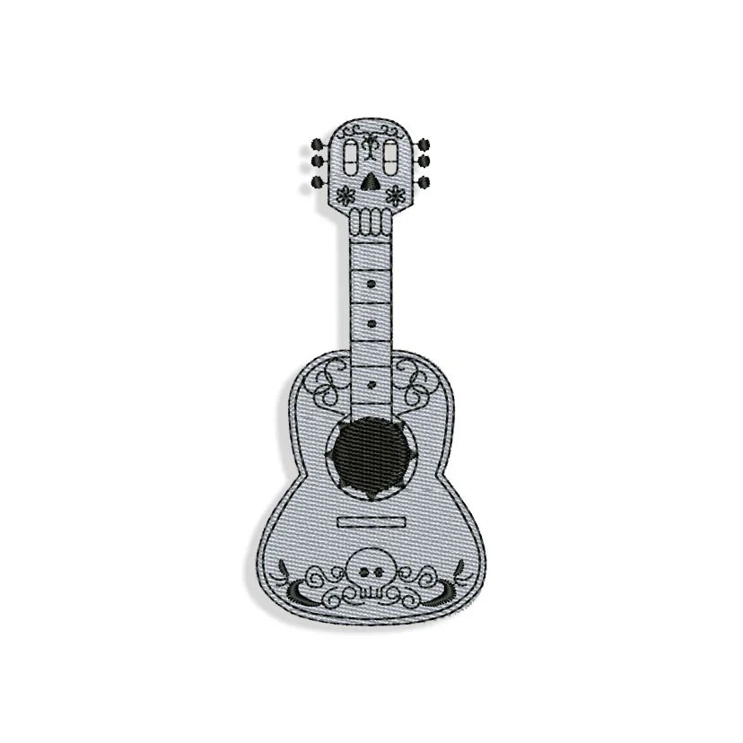 Guitar Embroidery design Machine Embroidery designs and SVG files