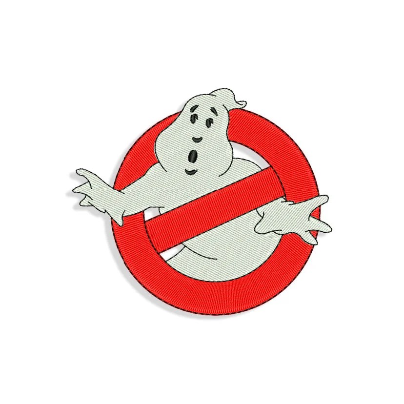 Ghostbusters Embroidery design Machine Embroidery designs and SVG files