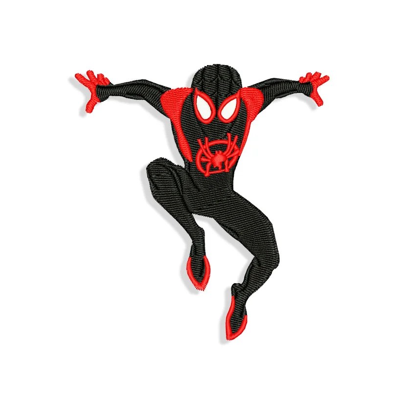 Miles Morales Machine Embroidery designs and SVG files