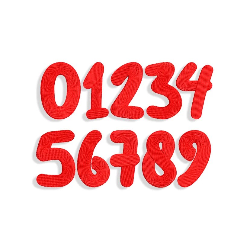 Numbers Embroidery design Machine Embroidery designs and SVG files