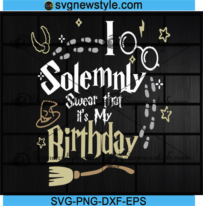 Harry Potter Family Birthday Svg Harry Potter Birthday Svg Hogwartz Svg