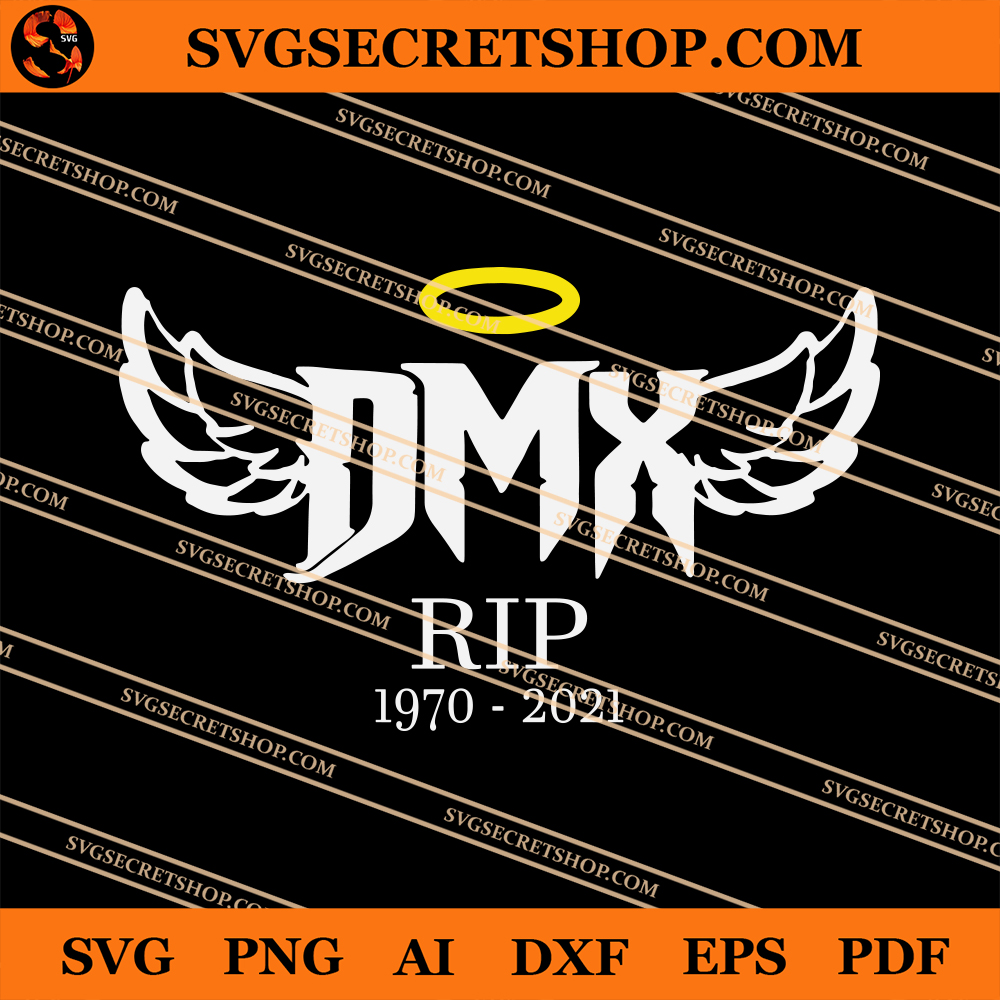 Download Dmx Rip 1970 2021 Svg Dark Man X Svg Svg Earl Simmons Svg