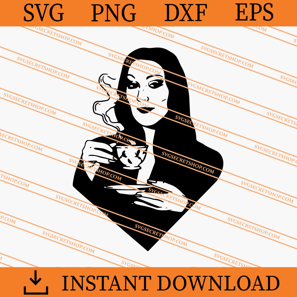 Download Morticia Addams Svg Addams Family Svg Horror Svg