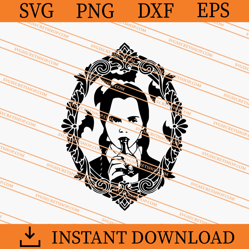 Download Wednesday Addams Svg Addams Family Svg Horror Svg