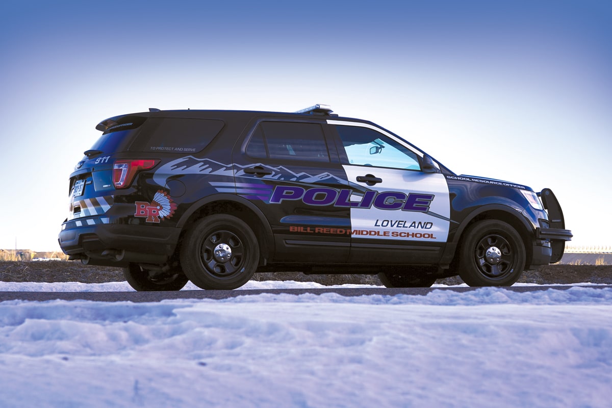 Police Car Decals & Law Enforcement Graphics SVI Police Car Graphics
