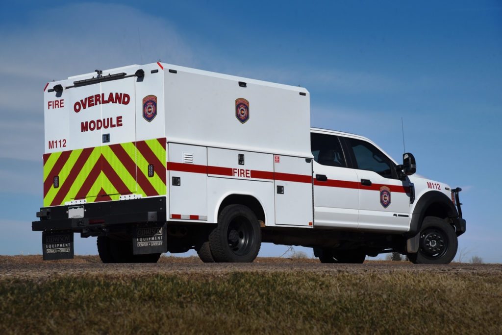 Reflective Chevron Panels & Vehicle Reflective Striping SVI Vehicle