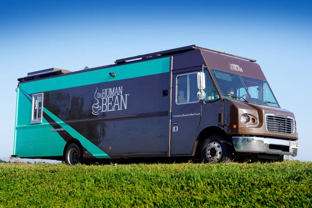 Human Bean Food Truck SVI Graphics