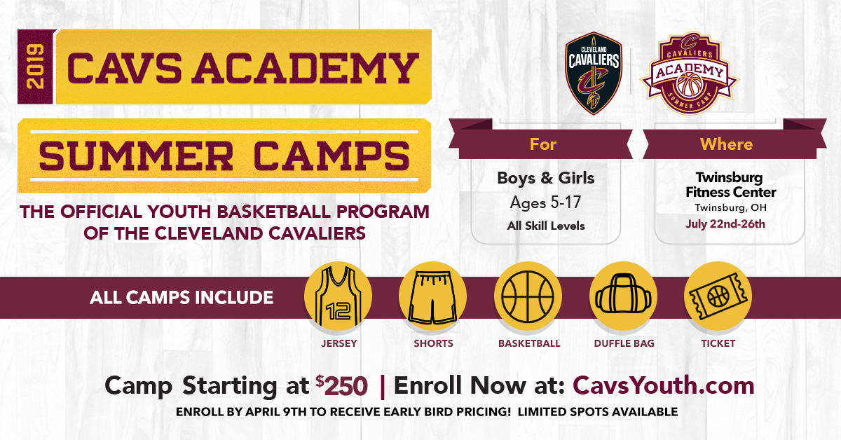 Cavs Academy Twinsburg Summer Camp Cleveland Cavaliers