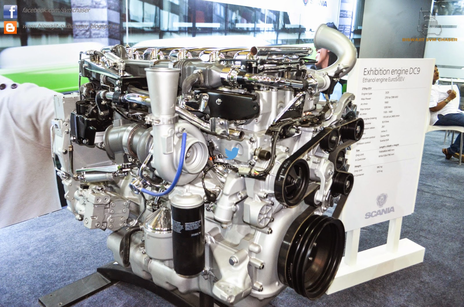 Scania DC9 Ethanol Engine – svmchaser