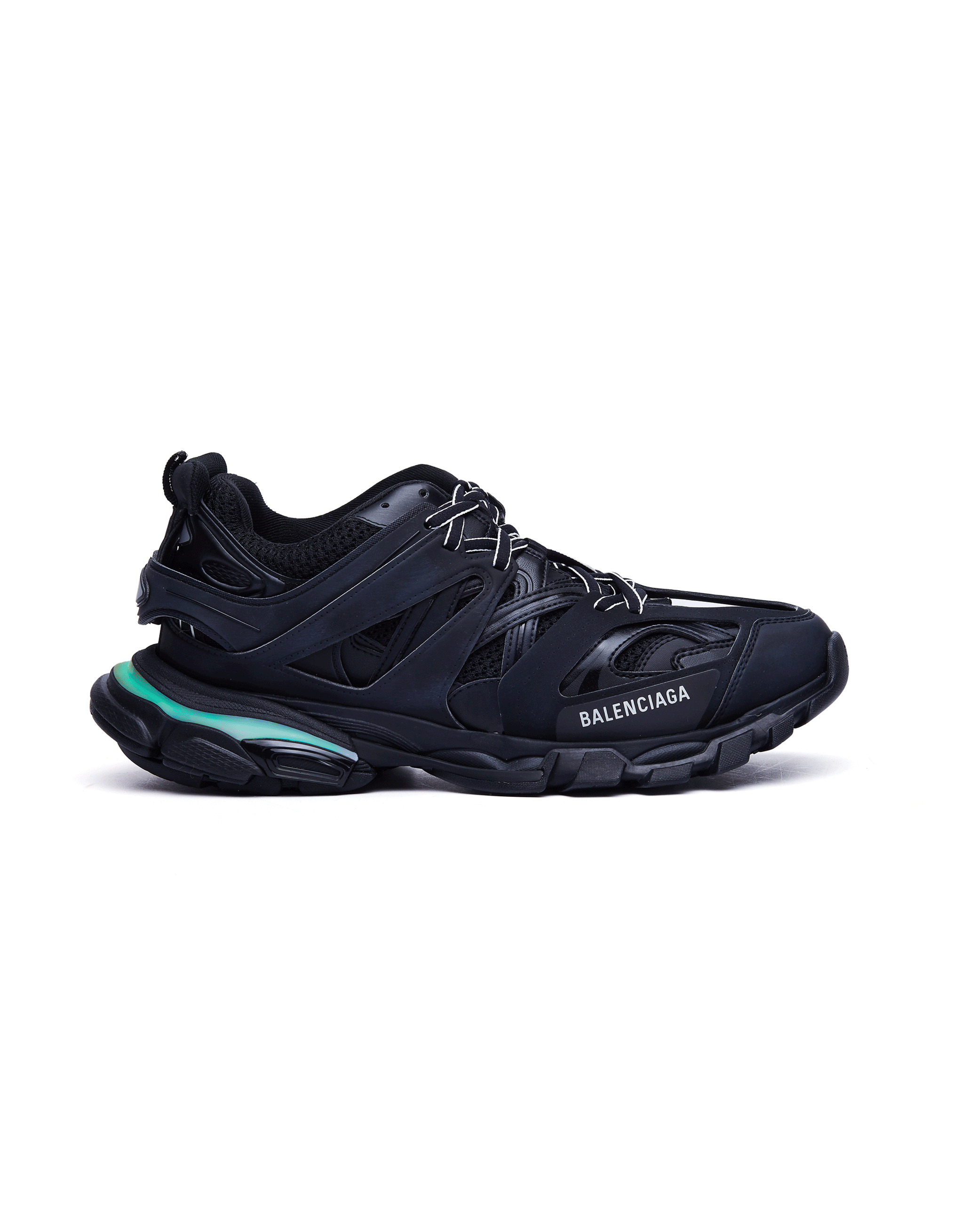 Balenciaga Black Led Track Sneakers ModeSens