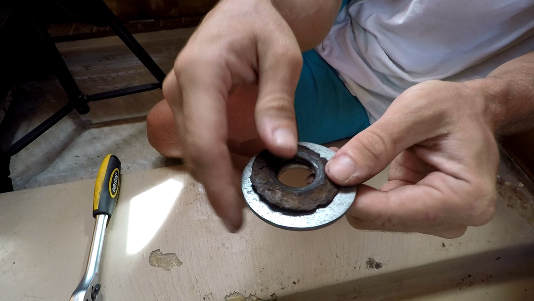 Replacing Keel Bolts Sailing Vessel Nala