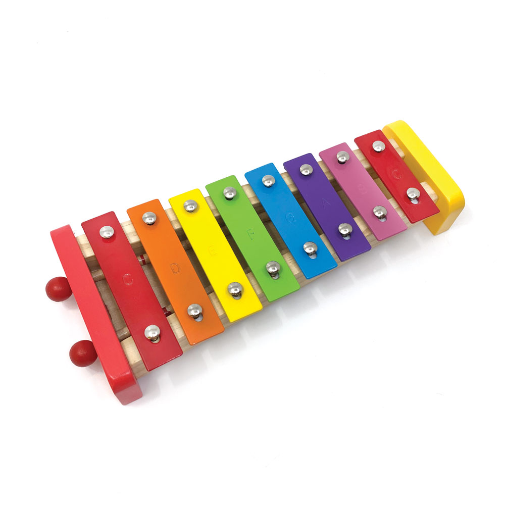 8 Notes Colorful Metallophone Toy Musical Instruments SVOORA