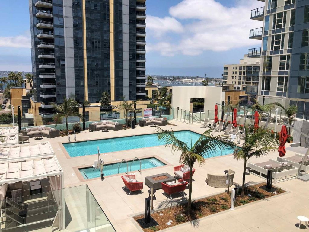 Downtown San Diego Best Luxury Condo Pools & Pool Decks