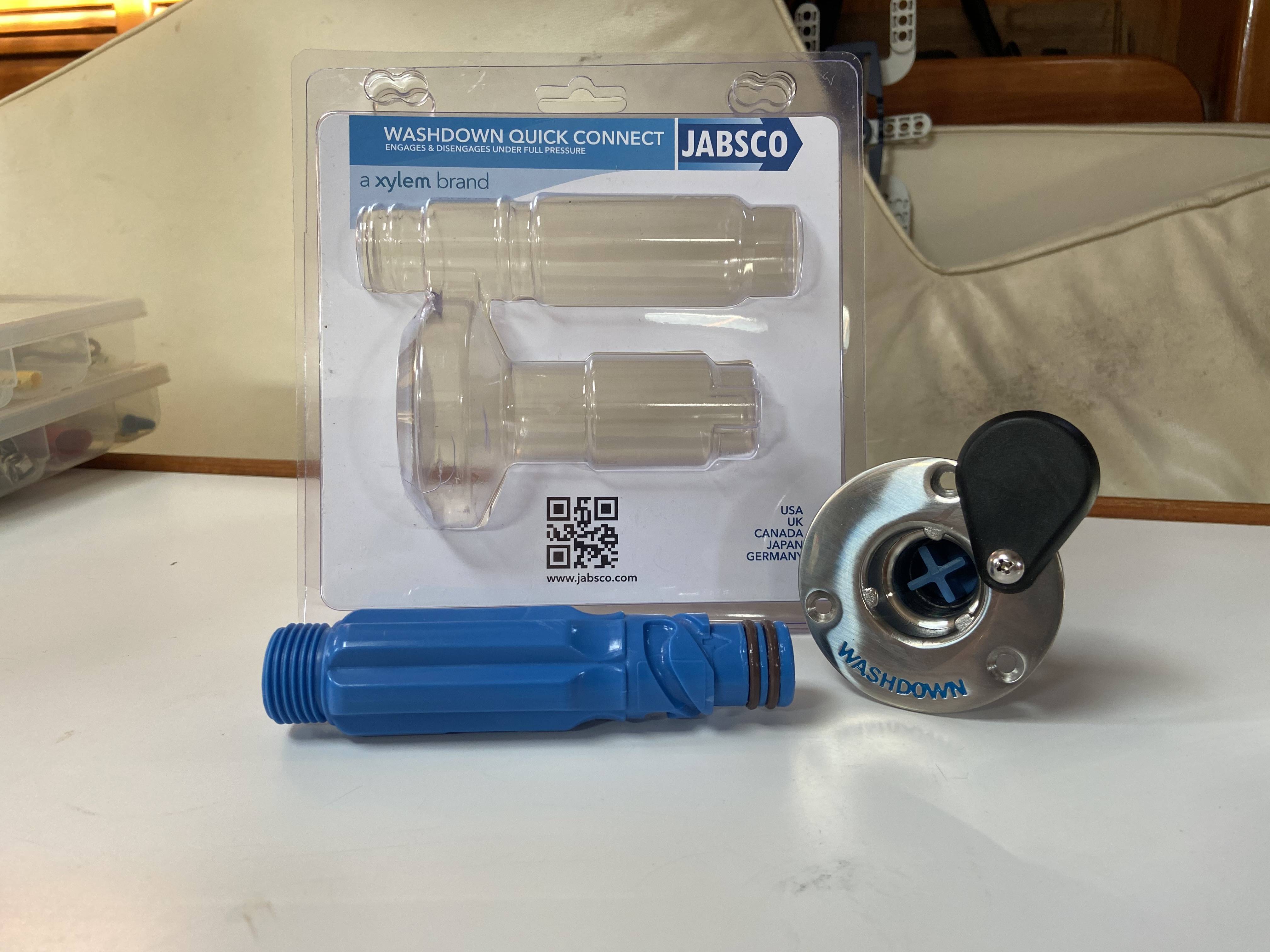 Installing a Cockpit Shower & Deck Washdown SV Ramble OnTayana 37