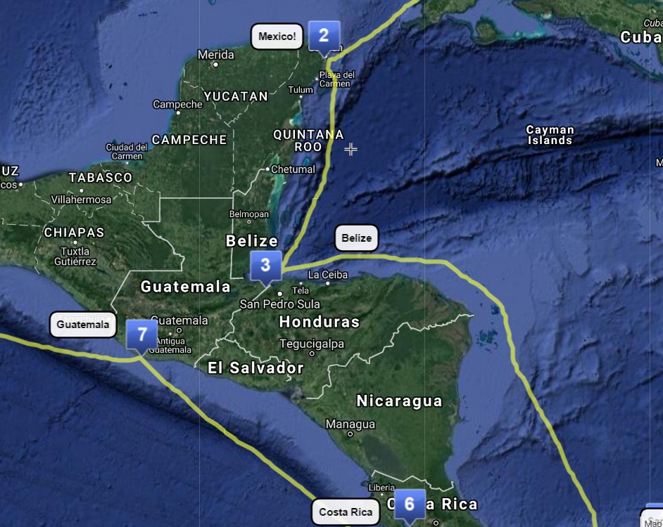 (3) Cancun to Belize COMPLETE Sailing Vessel Reliant